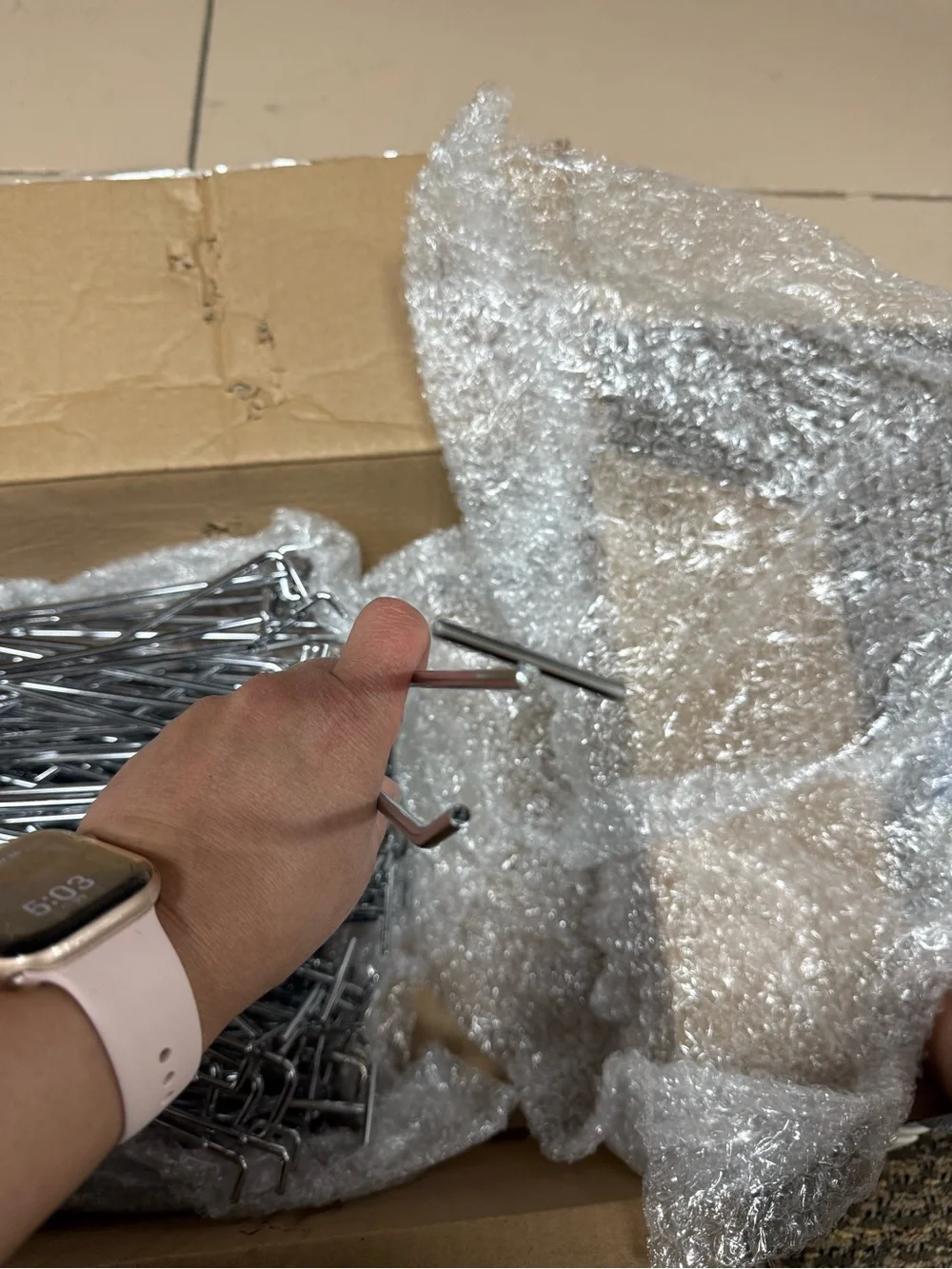 Meral Scan Hooks With Label Holder